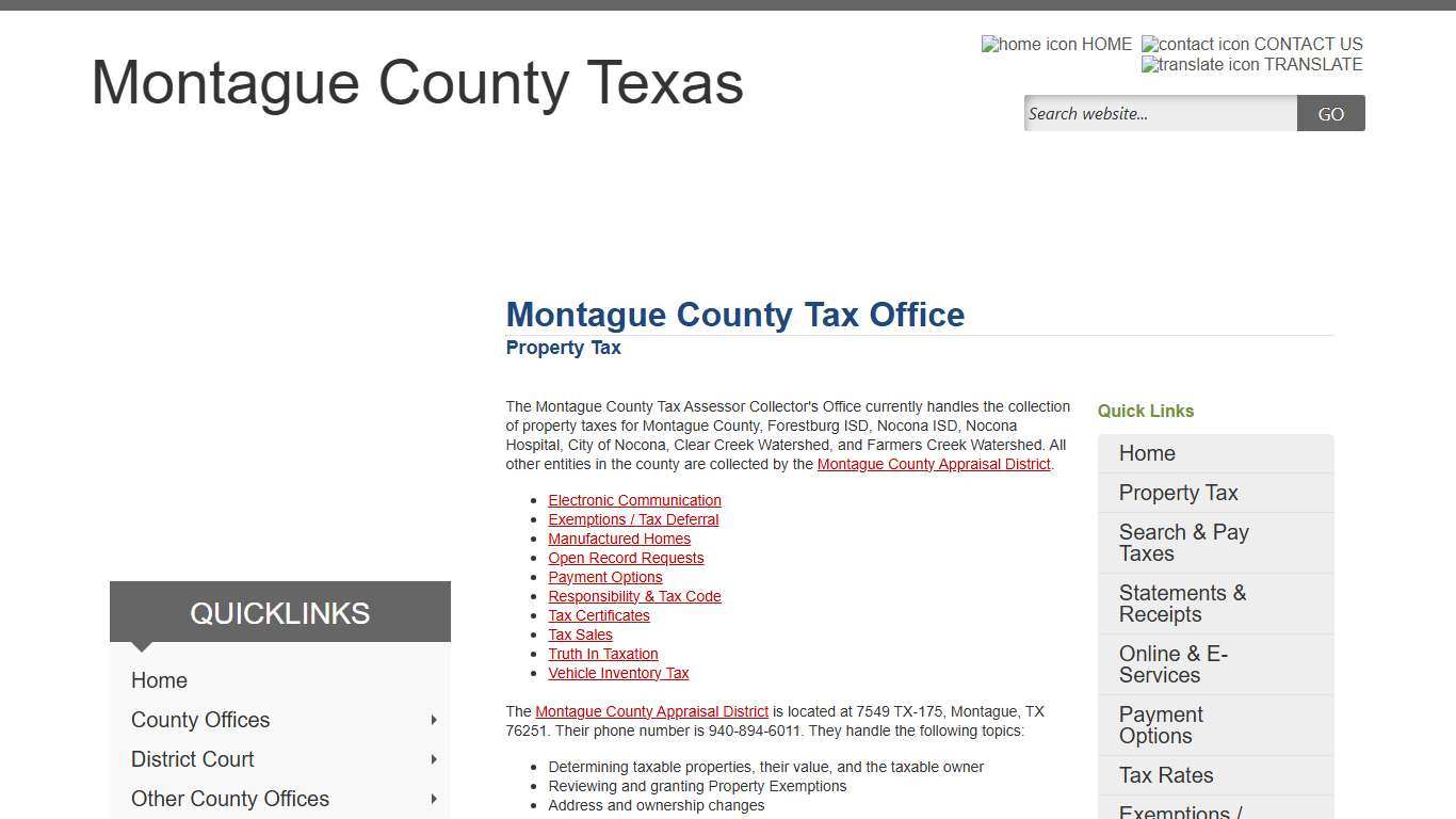 Montague County, Texas